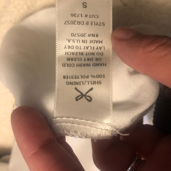 Black and White Spaghetti Strap Dress - Picture 5 of 7